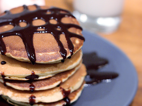 Pancake, Chocolate