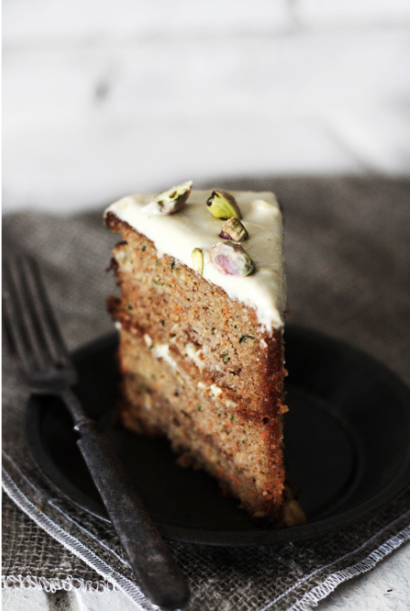 Harvest Cake With Vanilla Cream (Via Roost Blog)