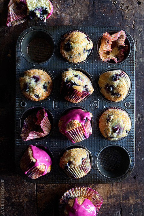 Easy Blueberry Muffin Recipe Bakers Royale on We Heart It.