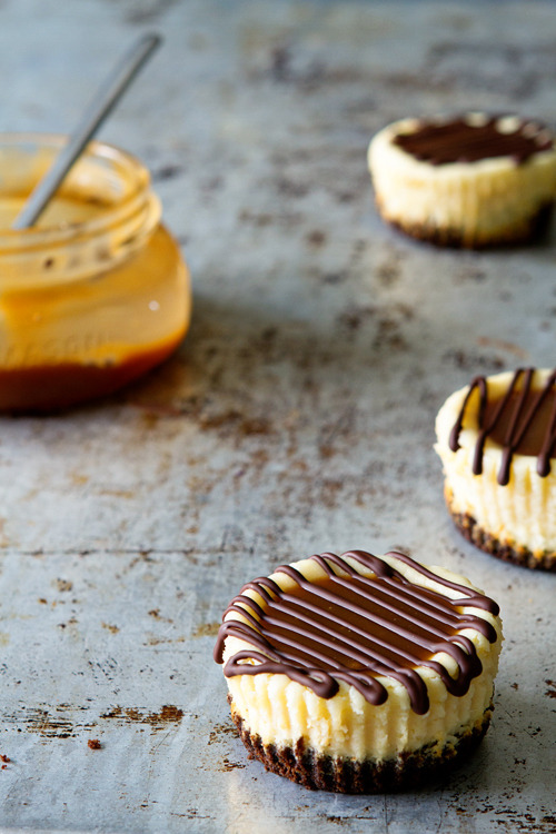 Salted Caramel Cheesecake My Baking Addiction on We Heart It.